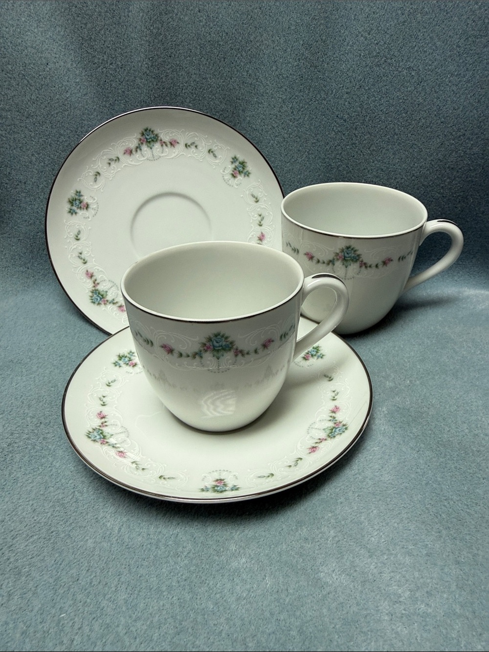 Noritake 1950’s Royal Roman Teacup and Saucer Set